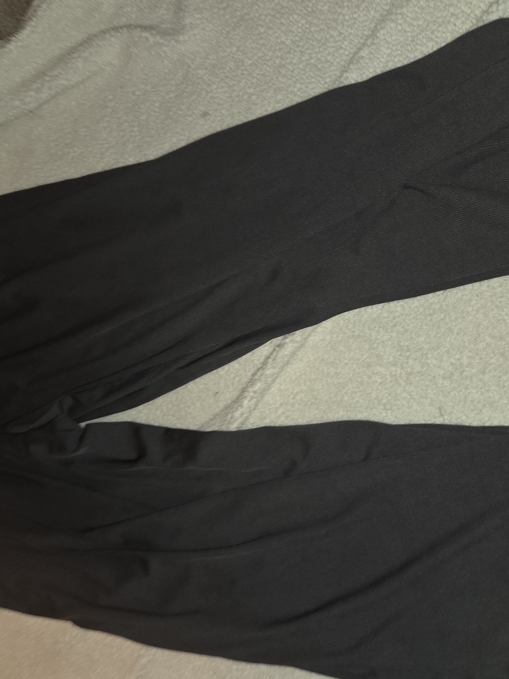 Cider Black Wide-Leg Trousers